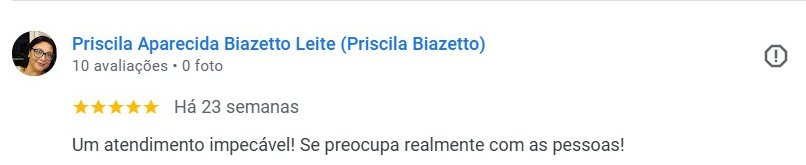Comentário de Cliente